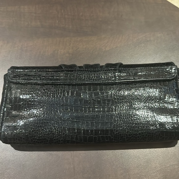 Black snake skin Lauren Merkin clutch in great condition - Picture 2 of 4